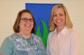 Cristen Chappell and Peggy Britt