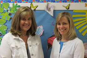 Sharon Noga and Peggy Britt