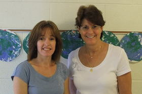 Dawn Perkins and Connie Eva